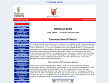 Tablet Screenshot of freemasonsword.com